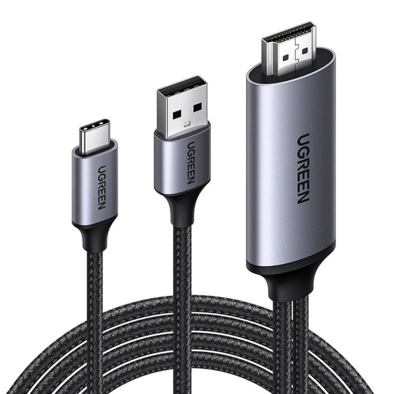 Ugreen Προσαρμογέας HDMI do USB-C CM773 4k 60Hz 5V 1A (35984A) (UGR35984A)