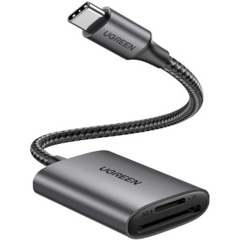 Ugreen USB-C Card Reader CM401 Gray (80888B) (UGR80888B)