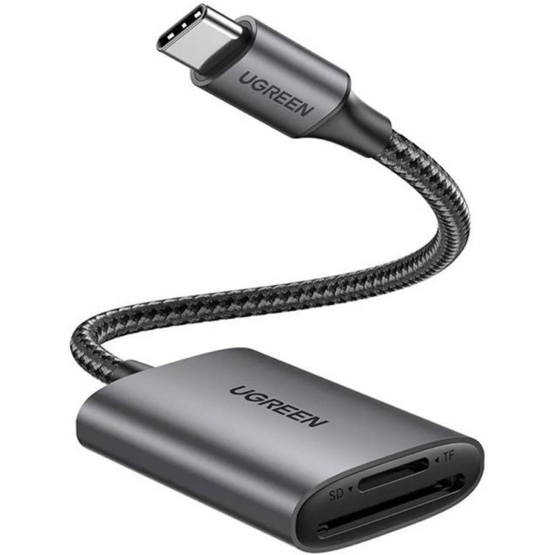 Ugreen USB-C Card Reader CM401 Gray (80888B) (UGR80888B)