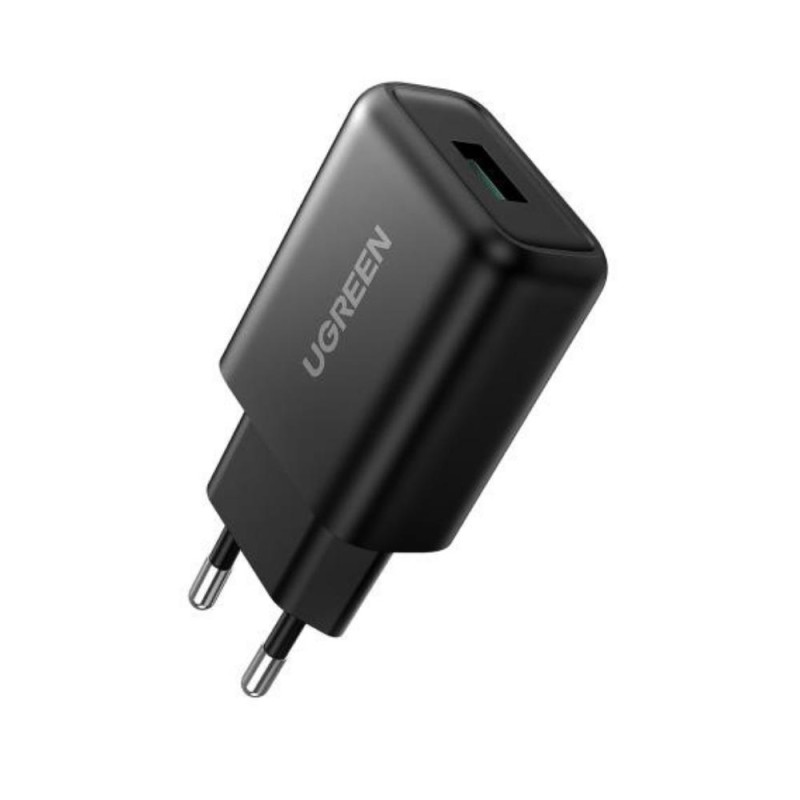 Ugreen Wall Charger CD122 18W QC 3.0 USB Black (70273) (UGR70273)