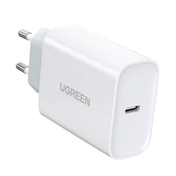Ugreen Φορτιστής Χωρίς Καλώδιο με Θύρα USB-C Power Delivery Λευκός (70161B) (UGR70161B)