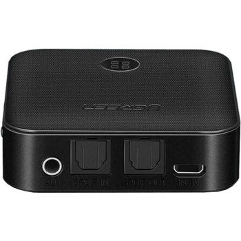 Ugreen Receiver Bluetooth 5.0 3 5 mm AUX aptX black (70158) (UGR70158)