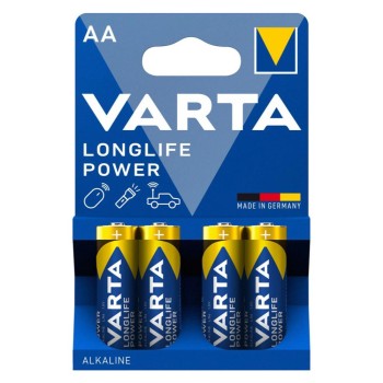 Varta Battery Alkaline AA LR06 1.5V 4τμχ (4906121414) (VART4906121414)