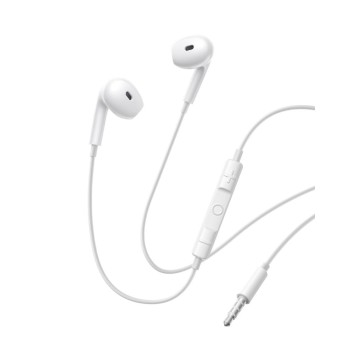 Baseus Encok HZ19 Λευκά ενσύρματα in-ear ακουστικά (A00182301213-00) (BASA00182301213-00)