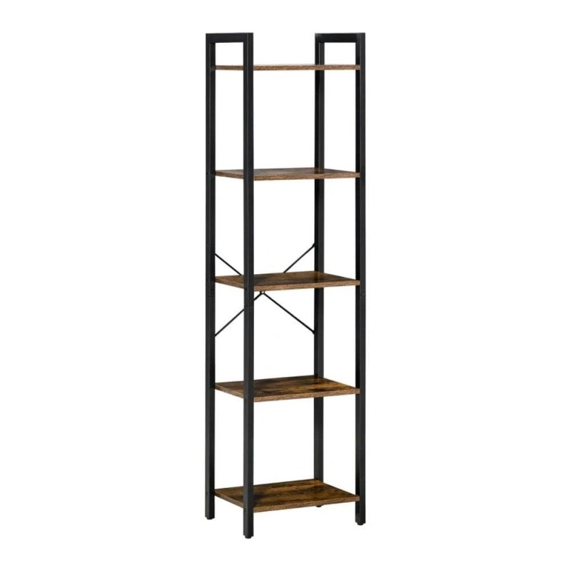 Homcom Βιβλιοθήκη Industrial Style Με 5 Ράφια 40x30x154cm (838-162) (HOM838-162)
