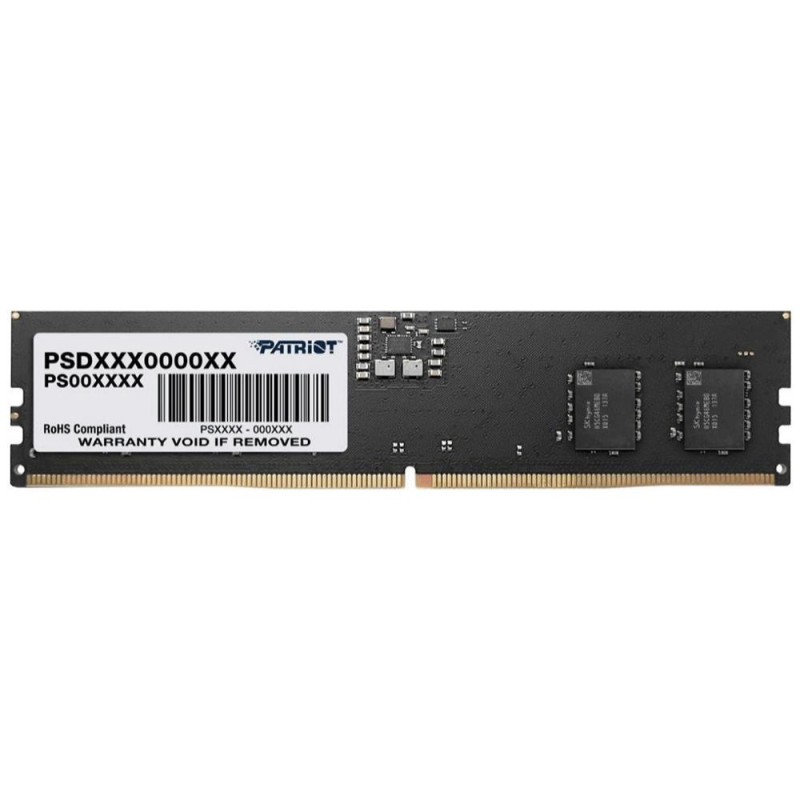 Patriot DIMM 8 GB DDR5-4800 Black Signature LINE (PSD58G480041) (PATRPSD58G480041)