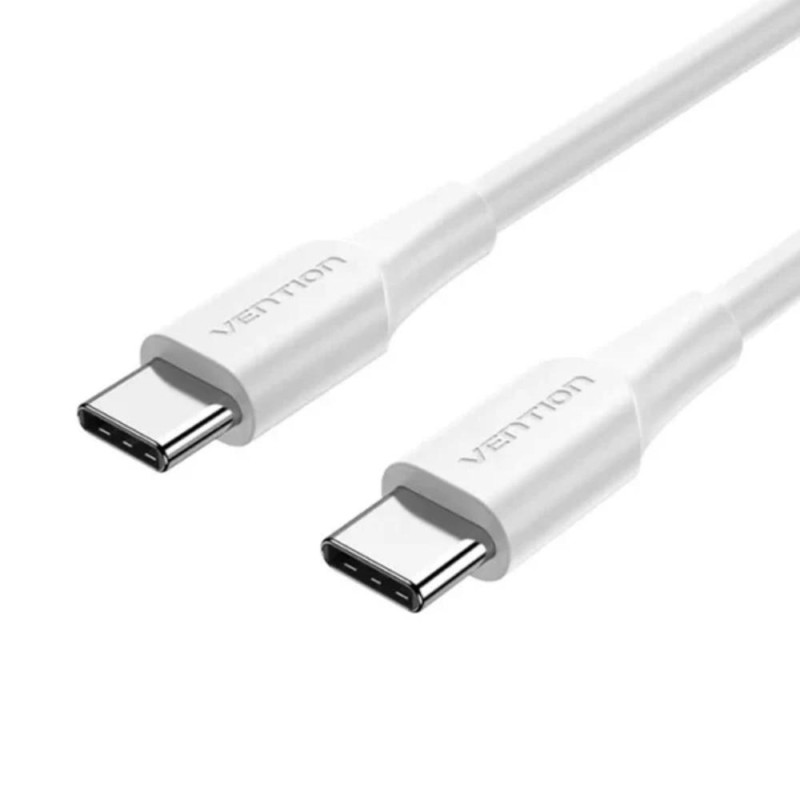 VENTION USB 2.0 Type-C to Type-C 3A Cable 1M White (TAXWF) (VENTAXWF)
