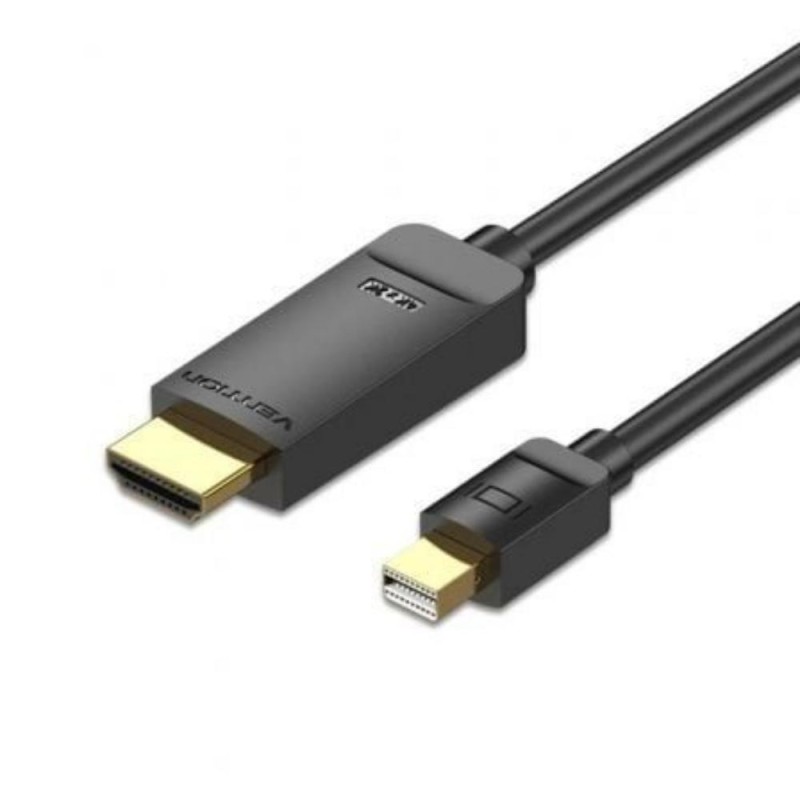 VENTION 4K Mini DisplayPort to HDMI Cable 1.5M Black (HAHBG) (VENHAHBG)
