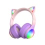 Kiddoboo Delulu Bluetooth Headphones Disco Pink (KBMS632PNK)
