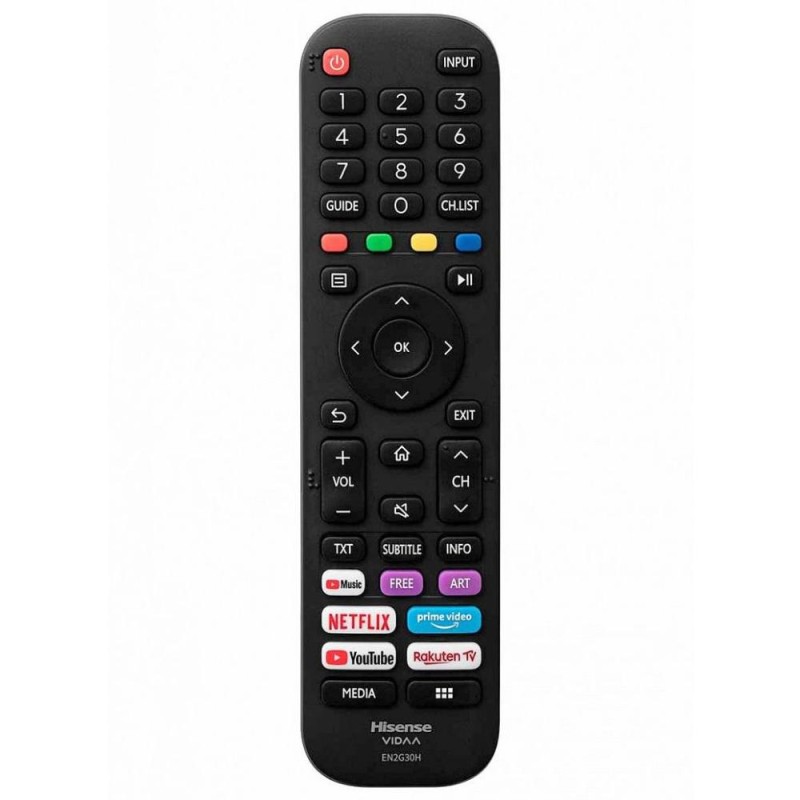 Hisense Γνήσιο Τηλεχειριστήριο Τηλεόρασης (EN2G30H) (HISEN2G30H)