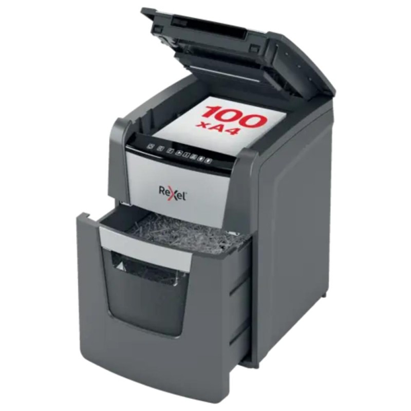 Rexel Optimum Auto+ 100x Paper Shredder Small Pieces (2020100XEU) (REX2020100XEU)