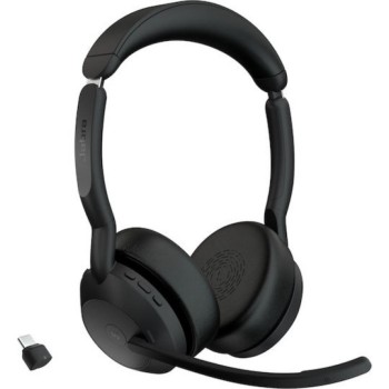 Jabra Headset Evolve2 55 MS Stereo Bluetooth USB-C (25599-999-899) (JAB25599-999-899)