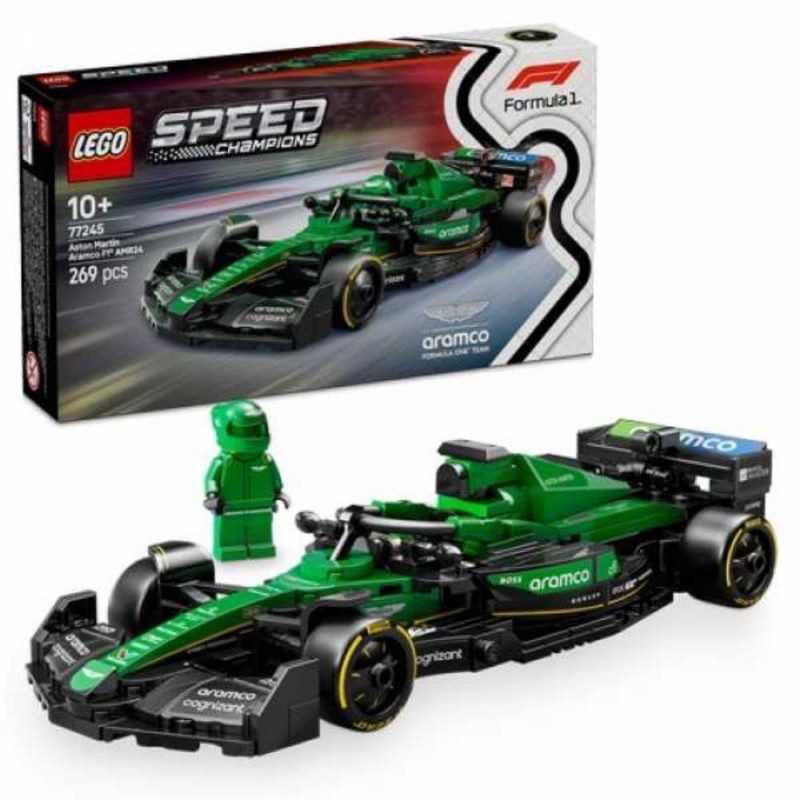 Lego Speed ​​Champions Aston Martin Aramco F1 Amr24 Racing Car (77245) (LGO77245)