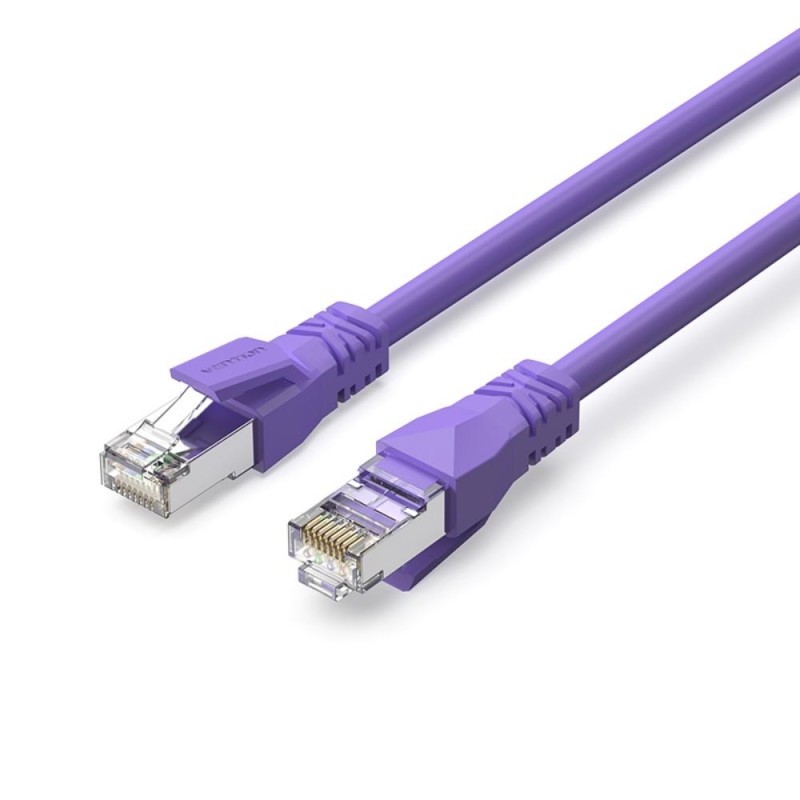 VENTION Cat.6A SFTP Industrial Flexible Patch Cable 0.2M Purple (IBMVAH) (VENIBMVAH)
