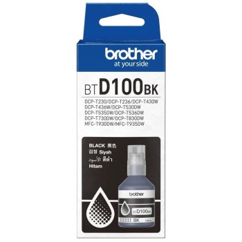 Brother Μελάνι Inkjet BT-D100BK Black (BTD100BK) (BROBTD100BK)