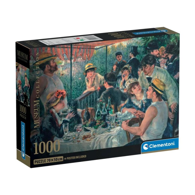 Clementoni Puzzle Museum Collection - Renoir: Luncheon of the Boating Party 1000pcs (37063) (CLE37063)