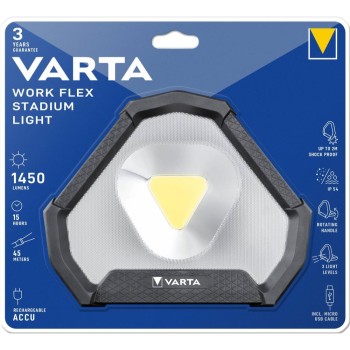 Varta LED Flashlight WORK FLEXSTADIUM LIGHT 18647 (VART18788)
