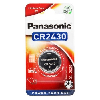 Panasonic CR2430 lithium battery (blister) (PAN18403)