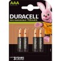Duracell Recharge R03 AAA 750 mAh Rechargeable battery (blister) (DUR17069)