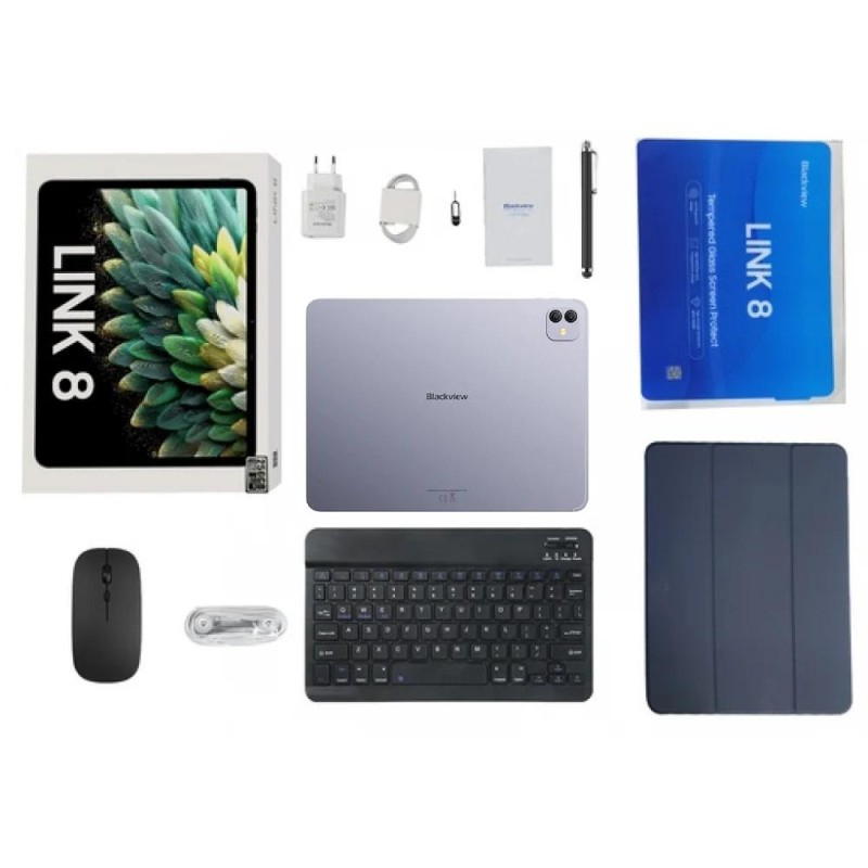 BlackView Tab Link 8 Set 12.7" 12GB 256GB Cloudy Purple (TABLK8SETCPU) (BVITABLK8SETCPU)