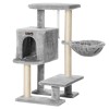 Feandrea Cat Tower, Height 84 cm, up to 2 cats (PCT142W01) (FEAPCT142W01)
