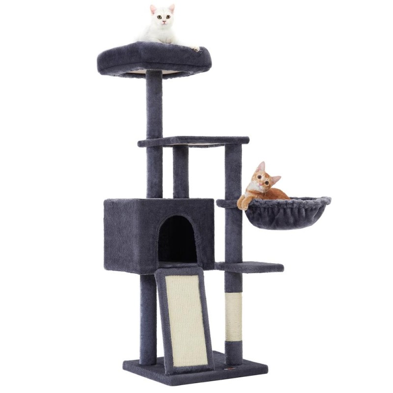 Feandrea Cat Tower, Height 135 cm, up to 3 cats (PCT132G01) (FEAPCT132G01)