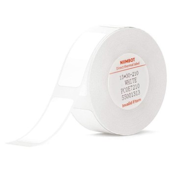 Niimbot Αυτοκόλλητες Θερμικές Ετικέτες T 15x30mm 210τμχ Λευκό (T1530-210 WHITE) (NIIT1530-210-WHITE)