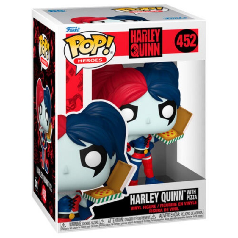 Funko Pop! Heroes: DC - Harley Quinn with Pizza #452 (FNK56153)