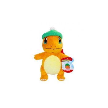 Jazwares Pokemon Charmander with Hat 20cm (JAZ77289)