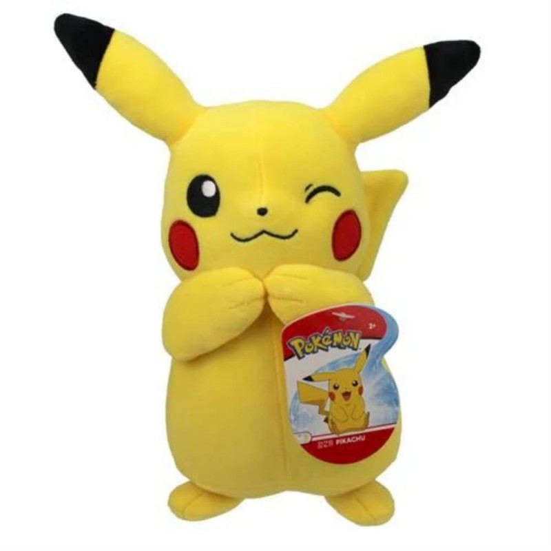 Jazwares Pokemon Winking Pikachu 20cm (JAZ52453)