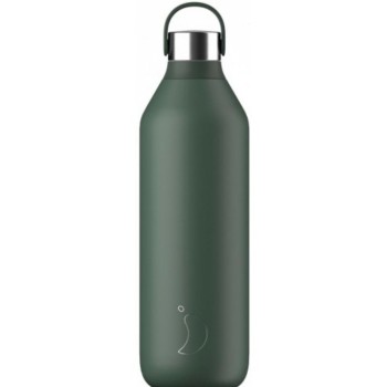 Chilly's Μπουκάλι Θερμός Series 2 Bottle Pine Green 1L 222-101 (222-101) (CHI222-101)