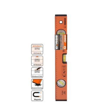 Shind Αλφαδι Αλουμινιου Μαγνητικο 40cm (SHI-94531) (SHI94531)