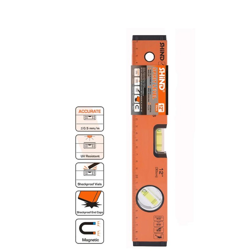 Shind Αλφαδι Αλουμινιου Μαγνητικο 30cm (SHI-94530) (SHI94530)