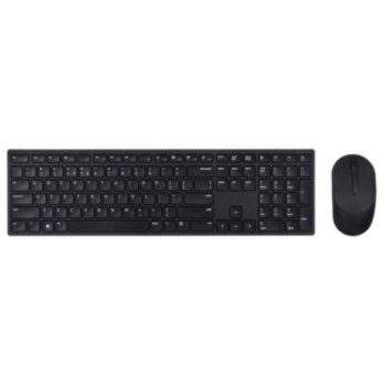 Dell Mouse and keyboard set KM5221W US-Int RTL Black (580-AJRC) (DEL580-AJRC)
