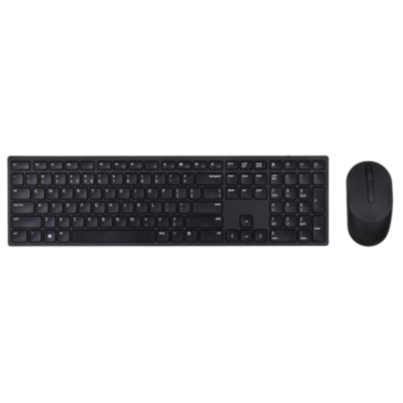Dell Mouse and keyboard set KM5221W US-Int RTL Black (580-AJRC) (DEL580-AJRC)