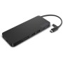 Lenovo Docking station USB-C Slim Travel Black (4X11N40212) (LEN4X11N40212)