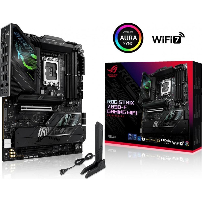 ASUS ROG STRIX Z890-F GAMING WIFI Intel Z890 LGA 1851 (Socket V1) ATX motherboard (90MB1I40-M0EAY0) (ASU90MB1I40-M0EAY0)