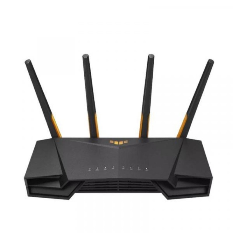 ASUS TUF Gaming AX3000 V2 wireless router Gigabit Ethernet Dual-band (2.4 GHz / 5 GHz) Black, Orange (TUF-AX3000 V2) (ASUTUF-AX3000 V2)