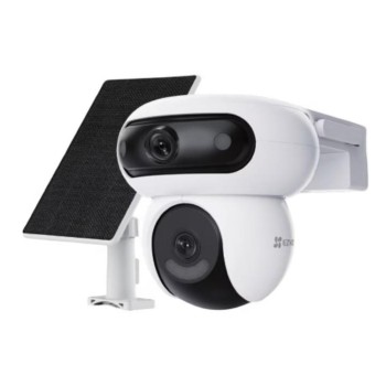 Ezviz Outdoor HB90x Dual 4G Kit Dual-Lens All-Day Recording 4G Camera + 8W Solar Panel (HB90X 4G Kit)