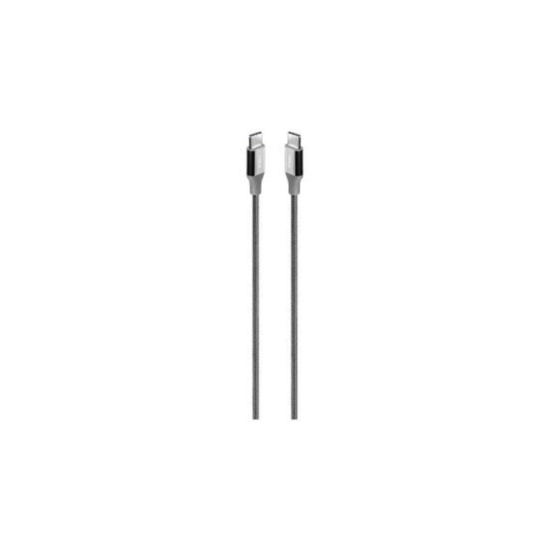 ttec AlumiCable 65W Type-C - Type-C Fast Charge CableSpace Grey300cm (2DK52UG) (TTEC2DK52UG)
