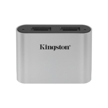 Kingston USB3.2 Gen1 Workflow Dual-Slot microSDHC/SDXC UHS-II Card Reader (WFS-SDC) (KINWFS-SDC)