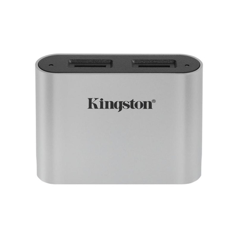 Kingston USB3.2 Gen1 Workflow Dual-Slot microSDHC/SDXC UHS-II Card Reader (WFS-SDC) (KINWFS-SDC)