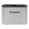 Kingston USB3.2 Gen1 Workflow Dual-Slot SDHC/SDXC UHS-II Card Reader (WFS-SD) (KINWFS-SD)