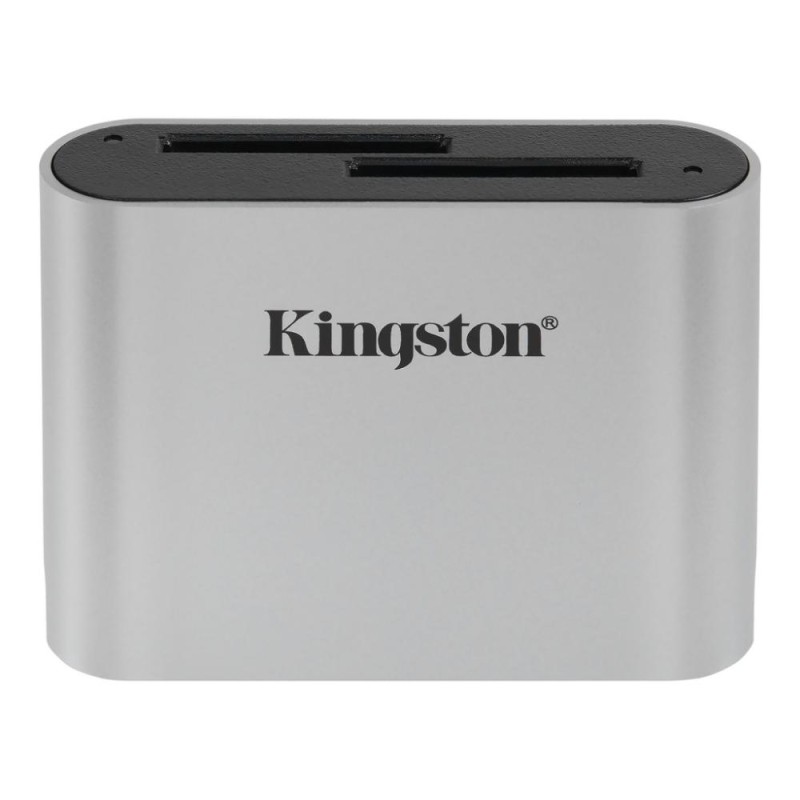 Kingston USB3.2 Gen1 Workflow Dual-Slot SDHC/SDXC UHS-II Card Reader (WFS-SD) (KINWFS-SD)