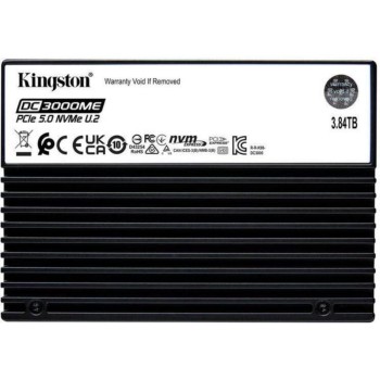 Kingston 3.84TB DC3000ME U.2 PCIe 5.0 NVMe TCG Opal Enterprise SSD (SEDC3000ME/3T8) (KINSEDC3000ME-3T8)