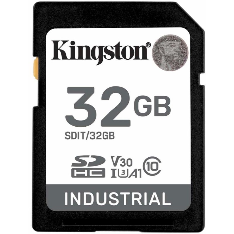 Kingston SD 32GB Industrial C10 UHS-I U3 V30 A1 pSLC (SDIT/32GB) (KINSDIT-32GB)
