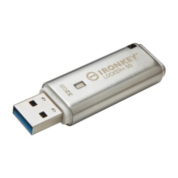Kingston 32GB IronKey Locker Plu s 50 AES Encrypted (IKLP50/32GB) (KINIKLP50-32GB)