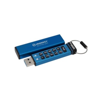 Kingston 128GB IronKey Keypa 200 FIPS140-3 Lvl3 AES-256 (IKKP200/128GB) (KINIKKP200-128GB)