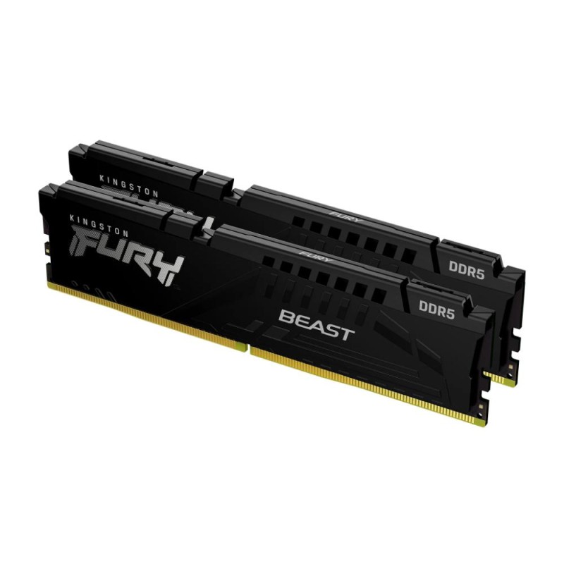 Kingston DDR5 Fury Beast Black 32GB/5200 CL4 (KF552C40BBK2-32) (KINKF552C40BBK2-32)