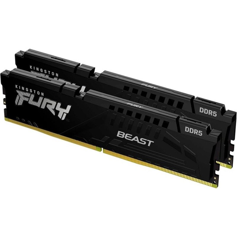 Kingston DDR5 Fury Beast Black 32GB/6400 CL3 (KF564C32BBEK2-32) (KINKF564C32BBEK2-32)